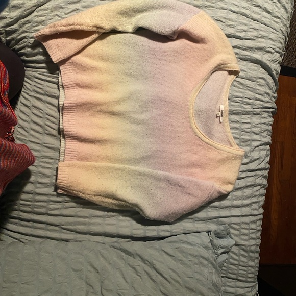 Splendid Women's Soft Pastel Crew Neck Sweater - Picture 2 of 2